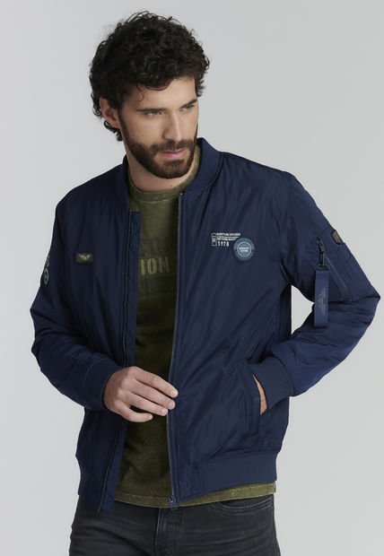 Chaqueta Pilot Fj Fjs Azul Ferouch