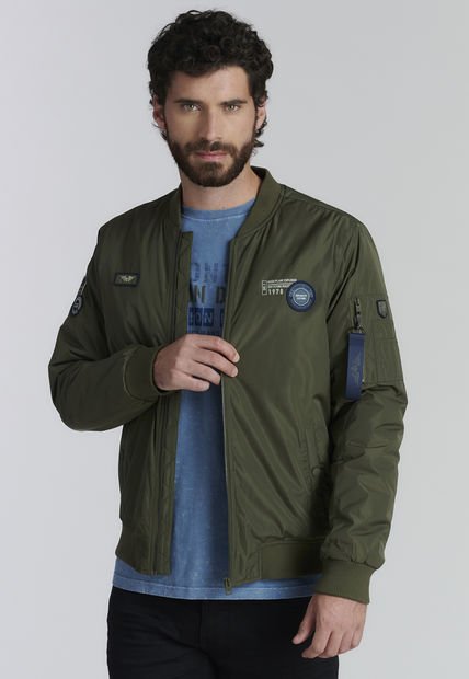 Chaqueta Pilot Fj Fjs Verde Ferouch