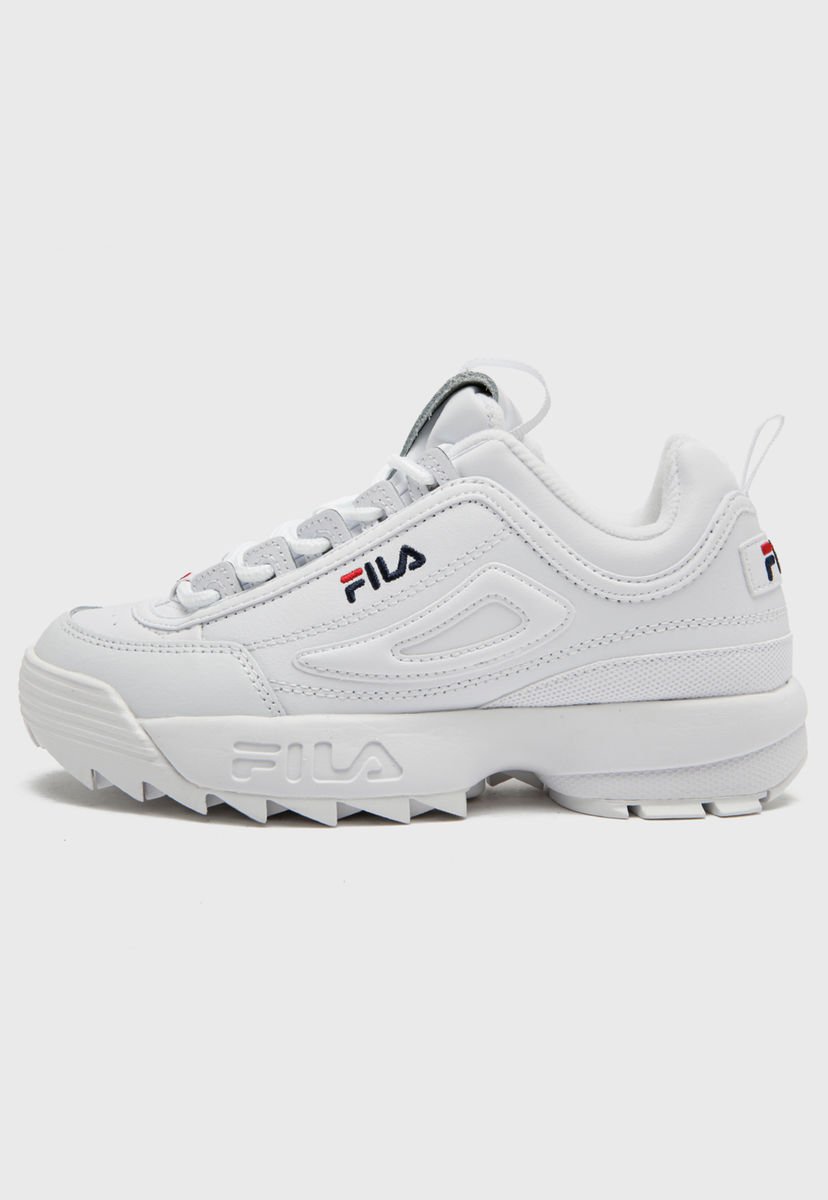 Zapatilla Urbana Disruptor II Premium Blanco Fila Compra Ahora Dafiti Chile