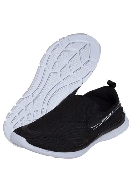 Zapatilla Deportiva Negra FiveBlu