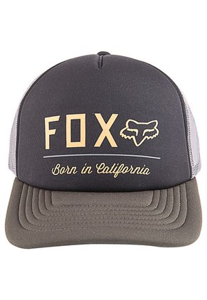 Jockey Fox Hinter Snapback Hat [Blk] Negro