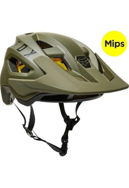 pesado Por encima de la cabeza y el hombro desagüe Casco Bicicleta Speedframe Mips 2021 Verde Fox - Compra Ahora | Dafiti Chile