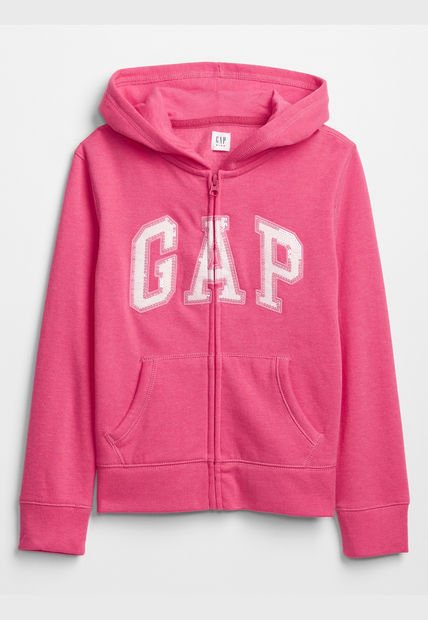 Poleron Nina Logo Rosa Gap Compra Ahora Dafiti Chile