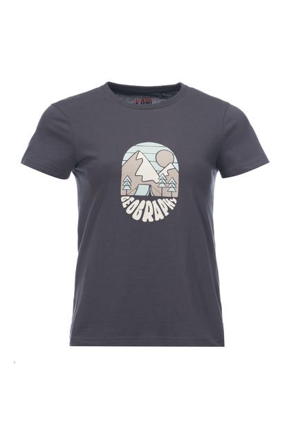 Polera Mujer Liquen Grafito Geography