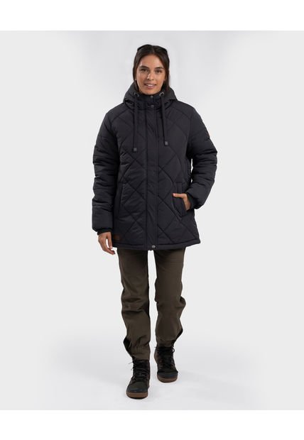 Parka Eco Nilen Mujer Black Gnomo