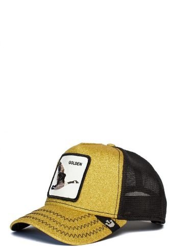 Gorra jockey ventilador solar amarillo INVENCIBLE