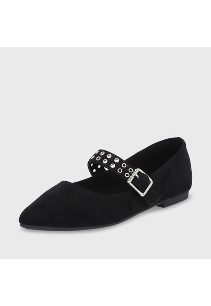 Ballerina Plana Negra 54011 Gotta