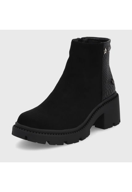 Botin Taco Negro 45744 Gotta