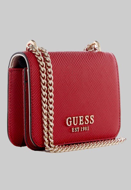 Mini Cartera Alexie Micro Mini Red Rojo Guess