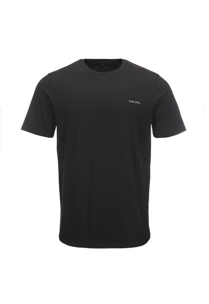 Polera Hombre Natural Negro Haka Honu