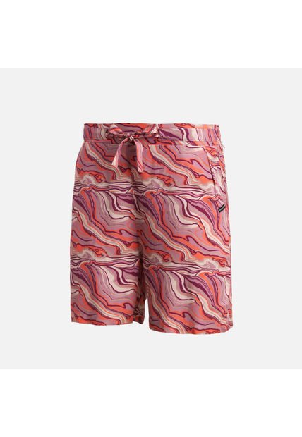 Short Mujer Jipoff Print Rosa Haka Honu