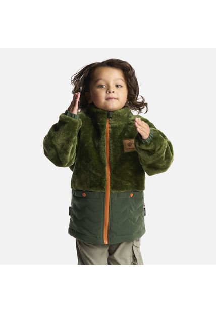 Chaqueta Niño Mini-Noesni Verde Haka Honu