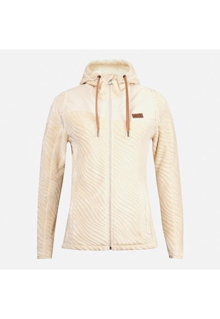 Chaqueta Mujer Polaroid Beige Haka Honu