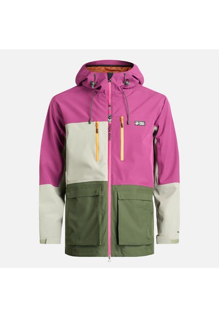 Chaqueta Hombre Viento Blanco Morado Haka Honu