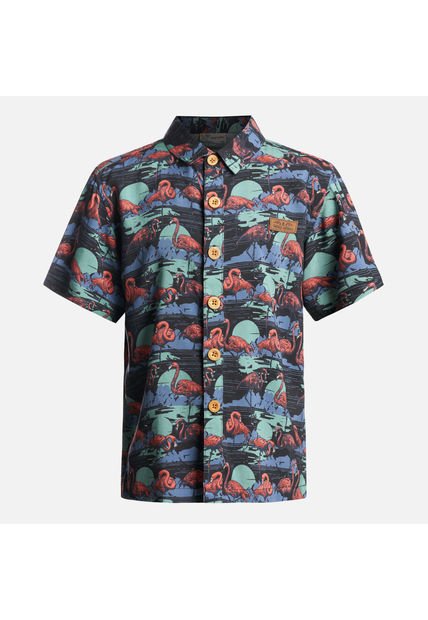 Camisa Niño Good Kid Print Negro Haka Honu