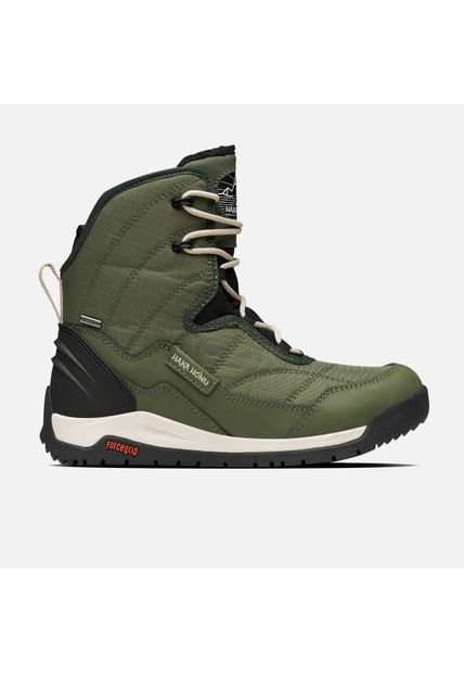 Bota Mujer  Loba Baja Verde Militar Haka Honu