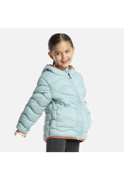 Chaqueta Niña Ultra Livianita Celeste Haka Honu