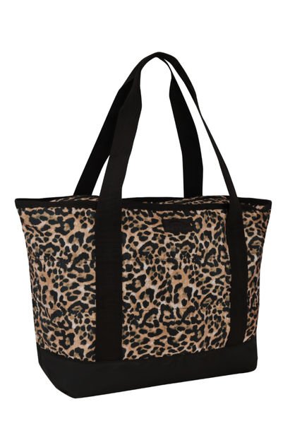 Bolso Cartera Tote Star Animal Print Negro Head