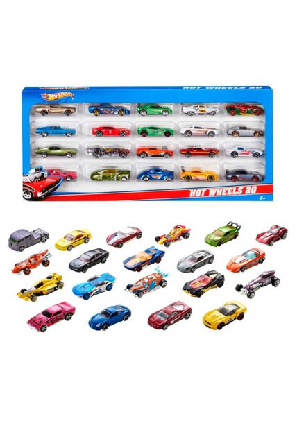 Hot Wheels Paquete De 20 Autos Hot Wheels