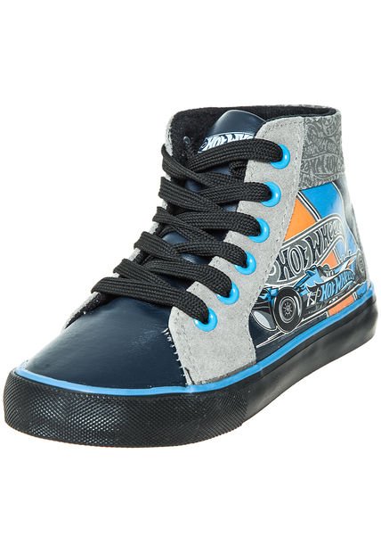 Zapatilla Pablo Azul/Gris HotWheels