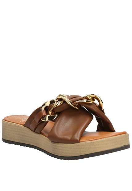 Sandalia Mujer Lia Café Hush Puppies