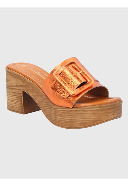 Sandalia Naranja Mujer Donnias Hush Puppies