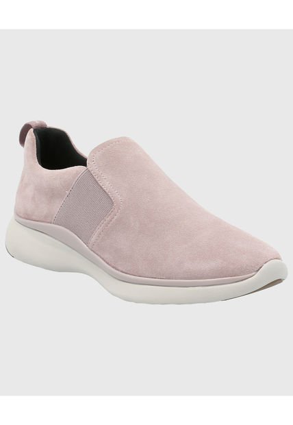 Zapatilla Cuero Mujer Sheer Rosado Hush Puppies