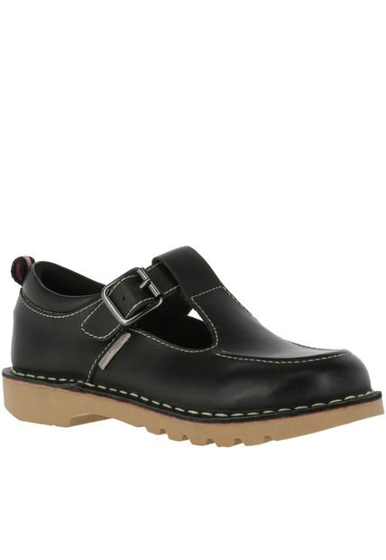 Zapato T-Strap Negro Hush Puppies Kids