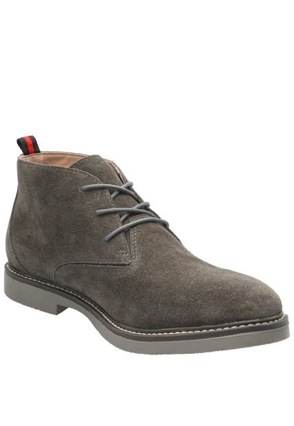 Botin Cuero Hombre New Safari Gris Hush Puppies