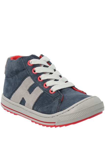 Zapatilla Cuero Hercules Azul Hush Puppies