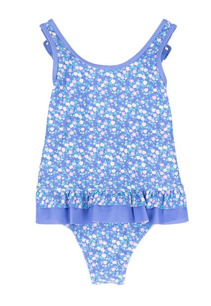 Traje De Baño Niña Nina Azul Hush Puppies