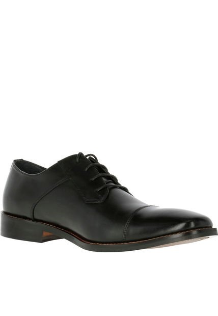 Zapato Cuero Jazz Negro Hush Puppies