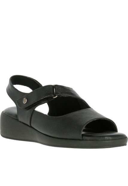 Sandalia Cuero Lifestyle 2 Negro Hush Puppies