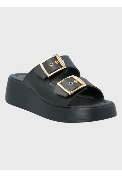 Sandalia Negro Mujer Carlotta Hush Puppies