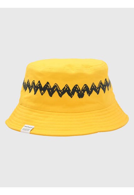 Gorro Bucket Charlie Brown Amarillo Hush Puppies