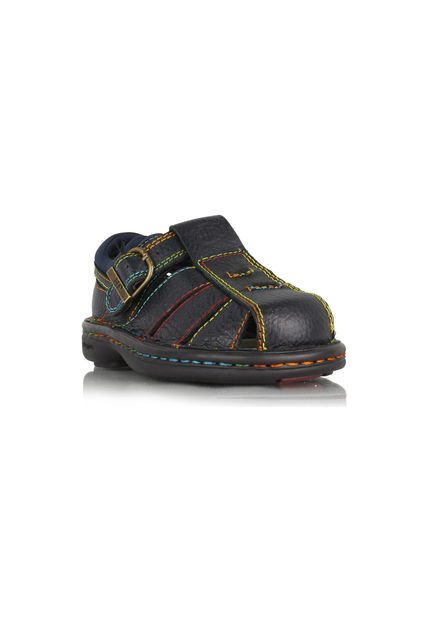 Sandalia Cuero Niño Coconut Azul Hush Puppies Kids