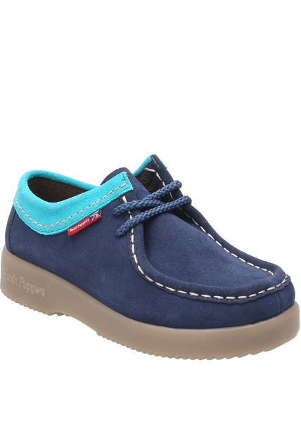 Zapato Niño Navajo Sting Jr [26-29] Azul Hush Puppies