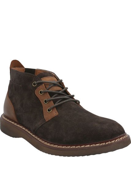 Botin Cuero Hombre Nebula Marrón Hush Puppies