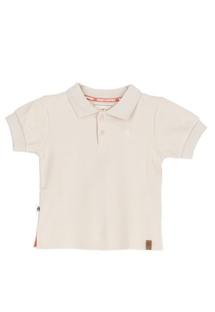 Polera Niño Springboks Crema Hush Puppies