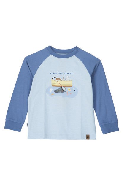 Polera Niño Planet Celeste Hush Puppies