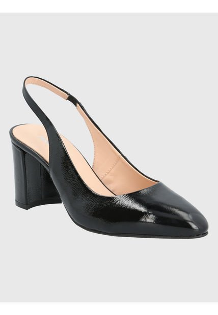 Zapato Cuero Negro Mujer Temu Hush Puppies