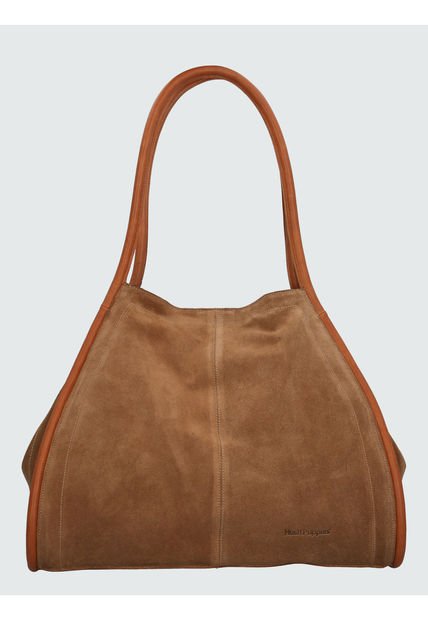 Cartera Cuero Caramelo Croft Hobo Mujer Hush Puppies