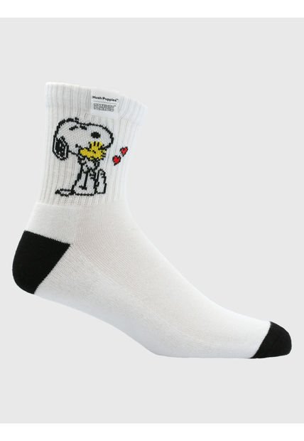 Calcetín Hombre Snoopy Blanco Hush Puppies