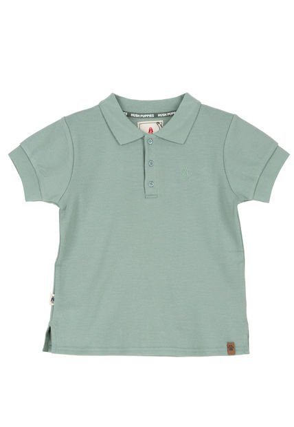 Polera Niño Springboks Verde Hush Puppies