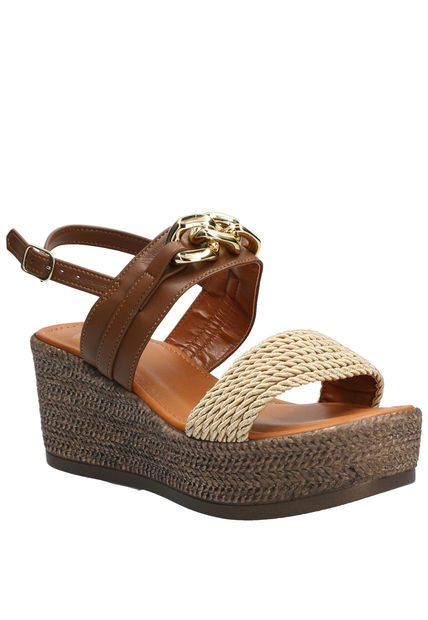 Sandalia Mujer Vicenta Café Hush Puppies