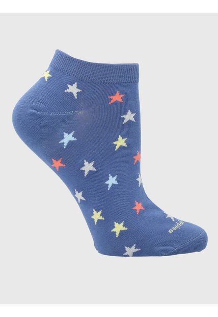 Calcetin Azul PeStars Mujer Hush Puppies