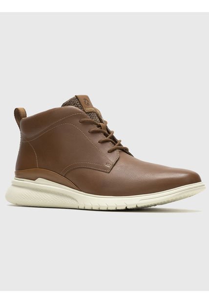 Botin Cuero Hombre Advance Chukka Café Hush Puppies