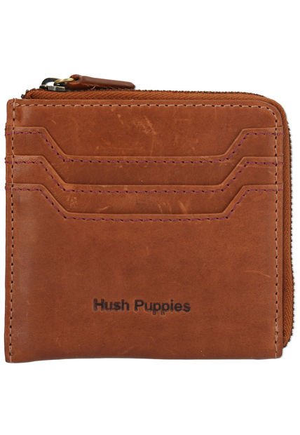 Billetera Om Coin Card Caramelo Hush Puppies