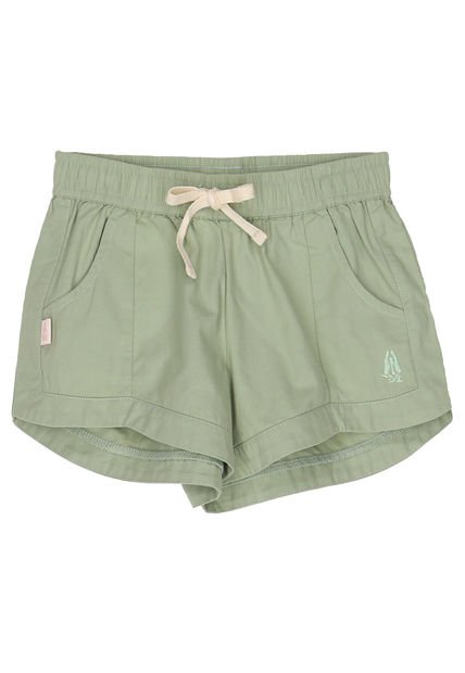 Short Niña Flowy Verde Hush Puppies