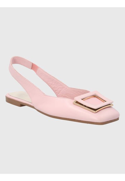 Zapato Cuero Rosado Mujer Gavia Hush Puppies